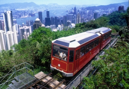 香港山顶缆车摩天套票(来回) 【来回缆车+摩天台428】