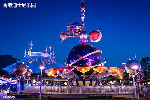 香港迪士尼乐园2天自由行