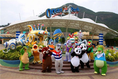 香港海洋公园纯玩1天（单程/直通巴士）