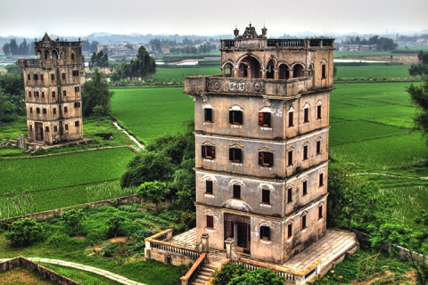 【亲子游】开平1天*凤仪里碉楼赏花海*大手拉小手植树春耕*田园寻宝挖